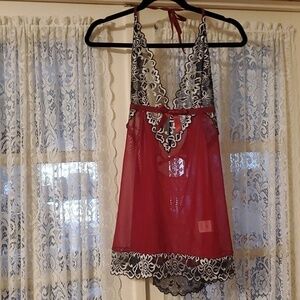 Avidlove Red Lingerie Size Medium